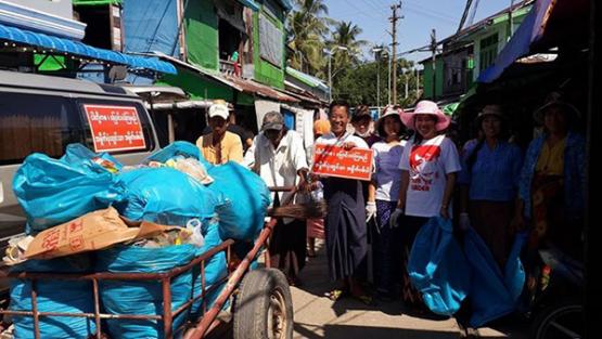 NLD ပါတီ အမႈိက္ရွင္းသည့္ လႈပ္ရွားမႈ စတင္